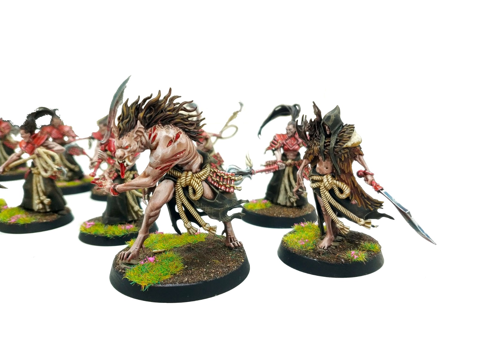 Banda de Warcry de vampiros