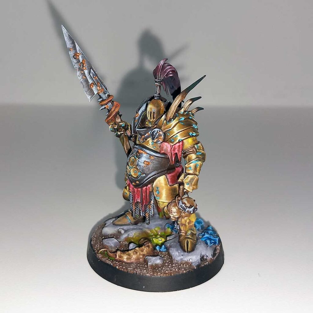 Blightking con armadura bronce